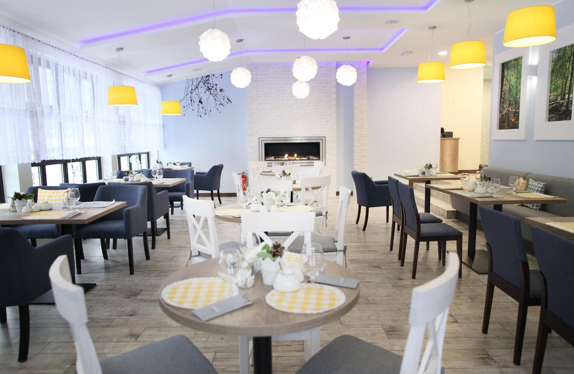 Sala restauracji Hotelu Cykada